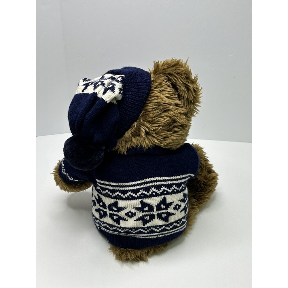 American Eagle Teddy Bear Plush Stuffed Animal Holiday Ed 1996 Approx 19" VTG - Picture 4 of 9